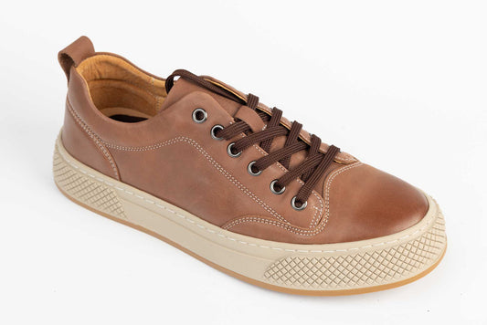 Pantofi bărbați casual MELS 0197 coffe