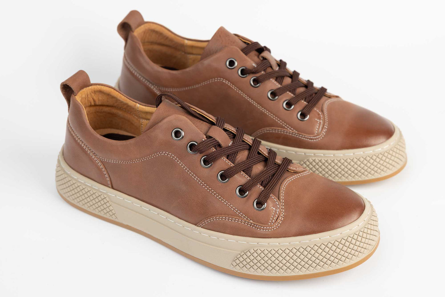 Pantofi bărbați casual MELS 0197 coffe
