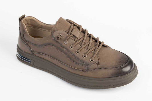 Pantofi barbati piele naturala MELS 2613 Grey