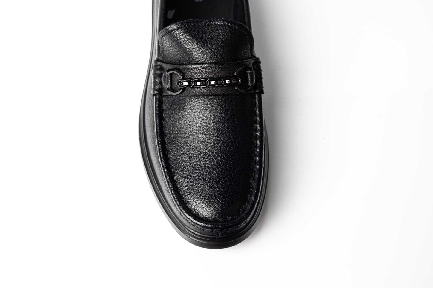 Men's genuine leather shoes MELS 23858 Black