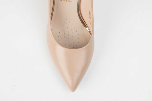 Pantofi dama piele naturala SALA 9933 Nude box