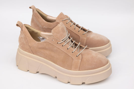 Women's shoes PERLA 1649 Beige Vel