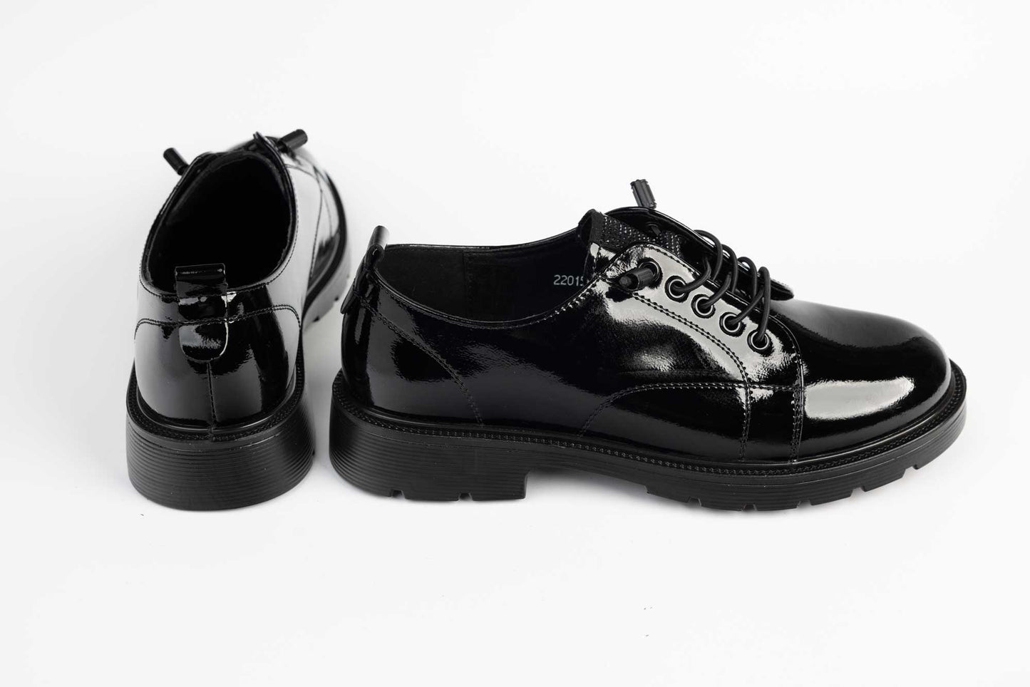 Pantofi dama casual piele naturala FORMAZIONE 220150 N lac