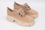 Pantofi dama piele naturală PERLA 1240 Bej Vel