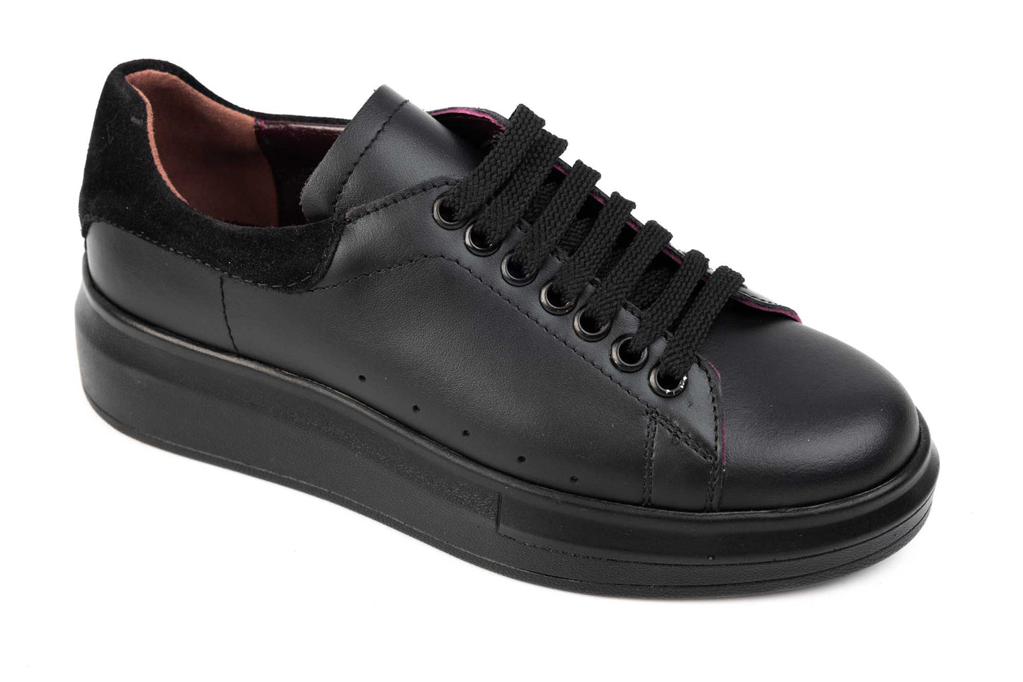 Women's genuine leather shoes PETER Ravena N box vel