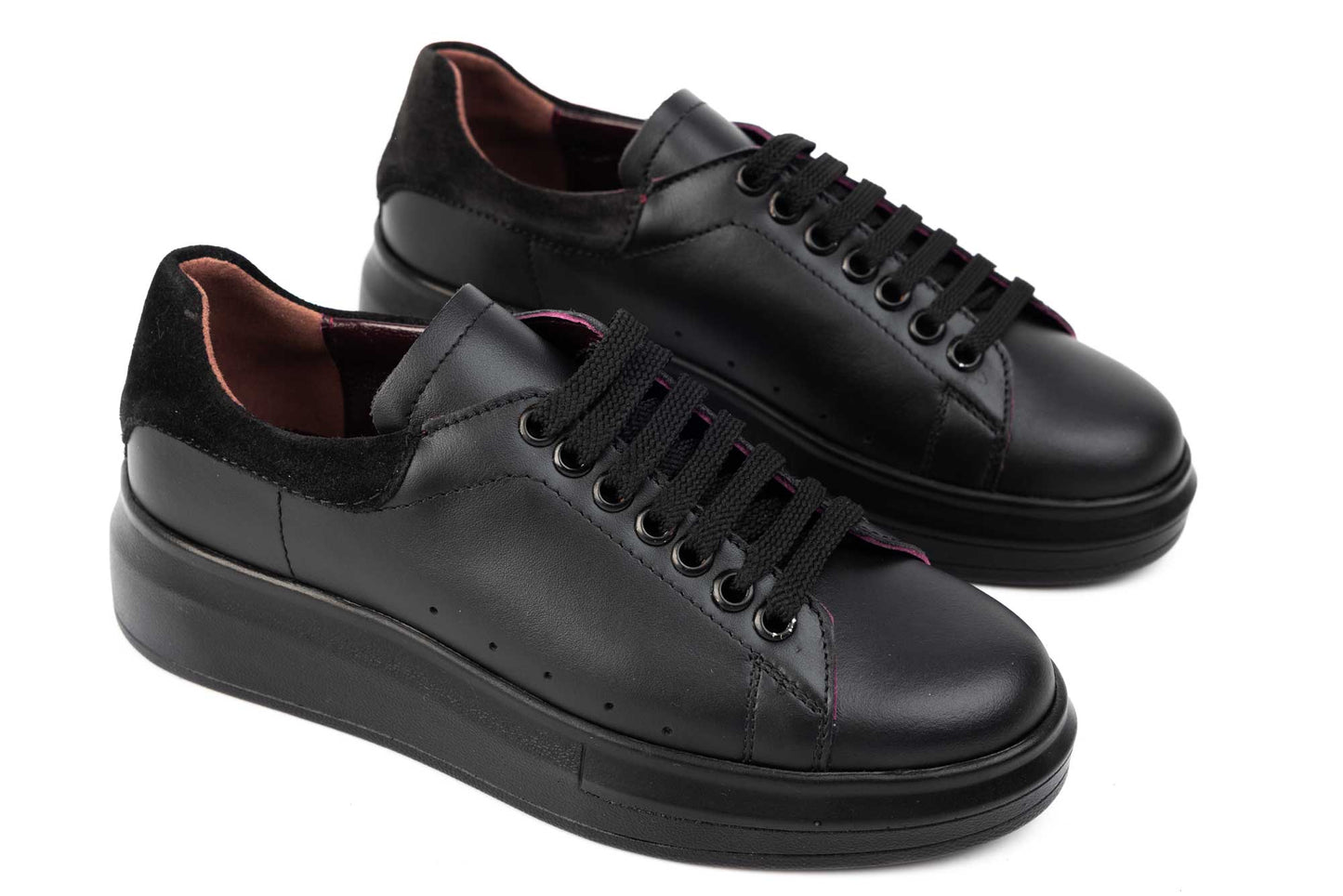 Women's genuine leather shoes PETER Ravena N box vel