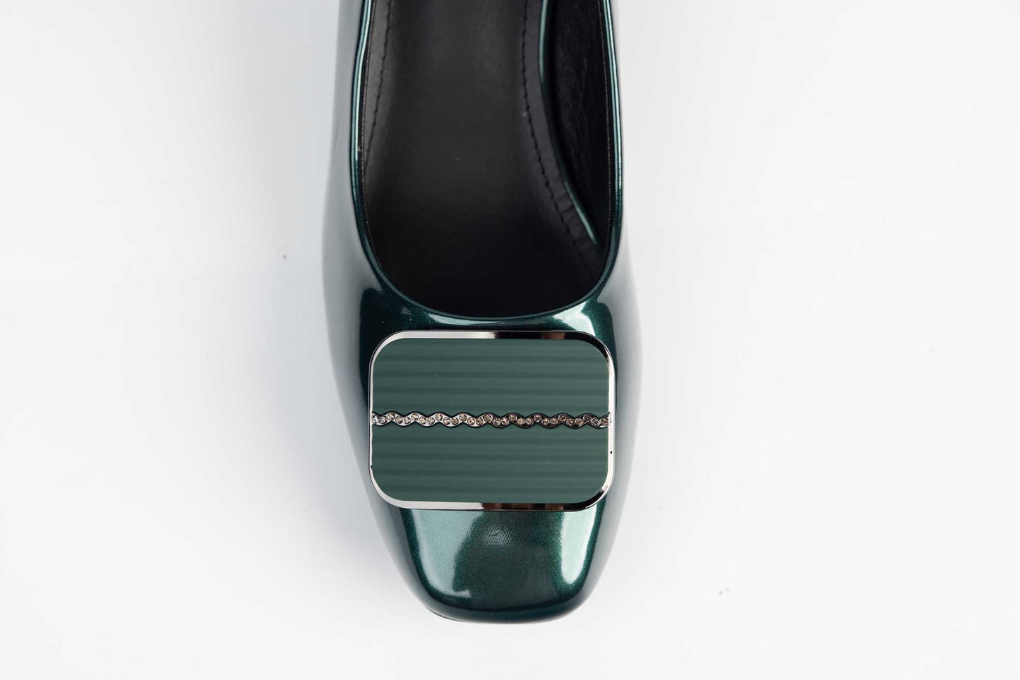 Pantofi dama eleganti piele naturala FORMAZIONE 2377-6 Verde lac