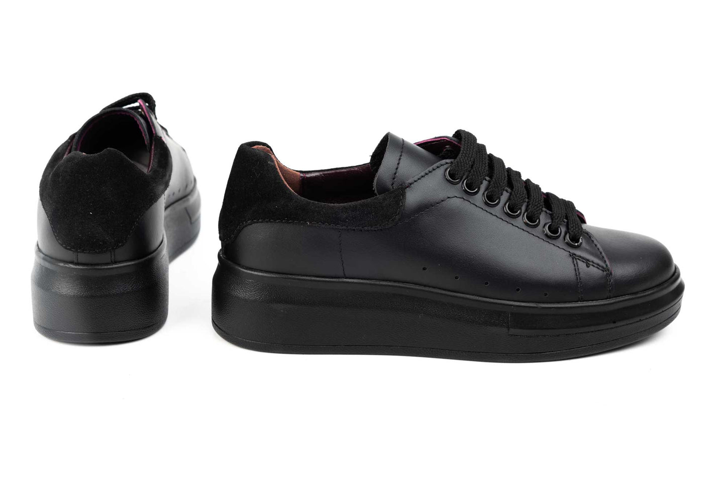 Women's genuine leather shoes PETER Ravena N box vel