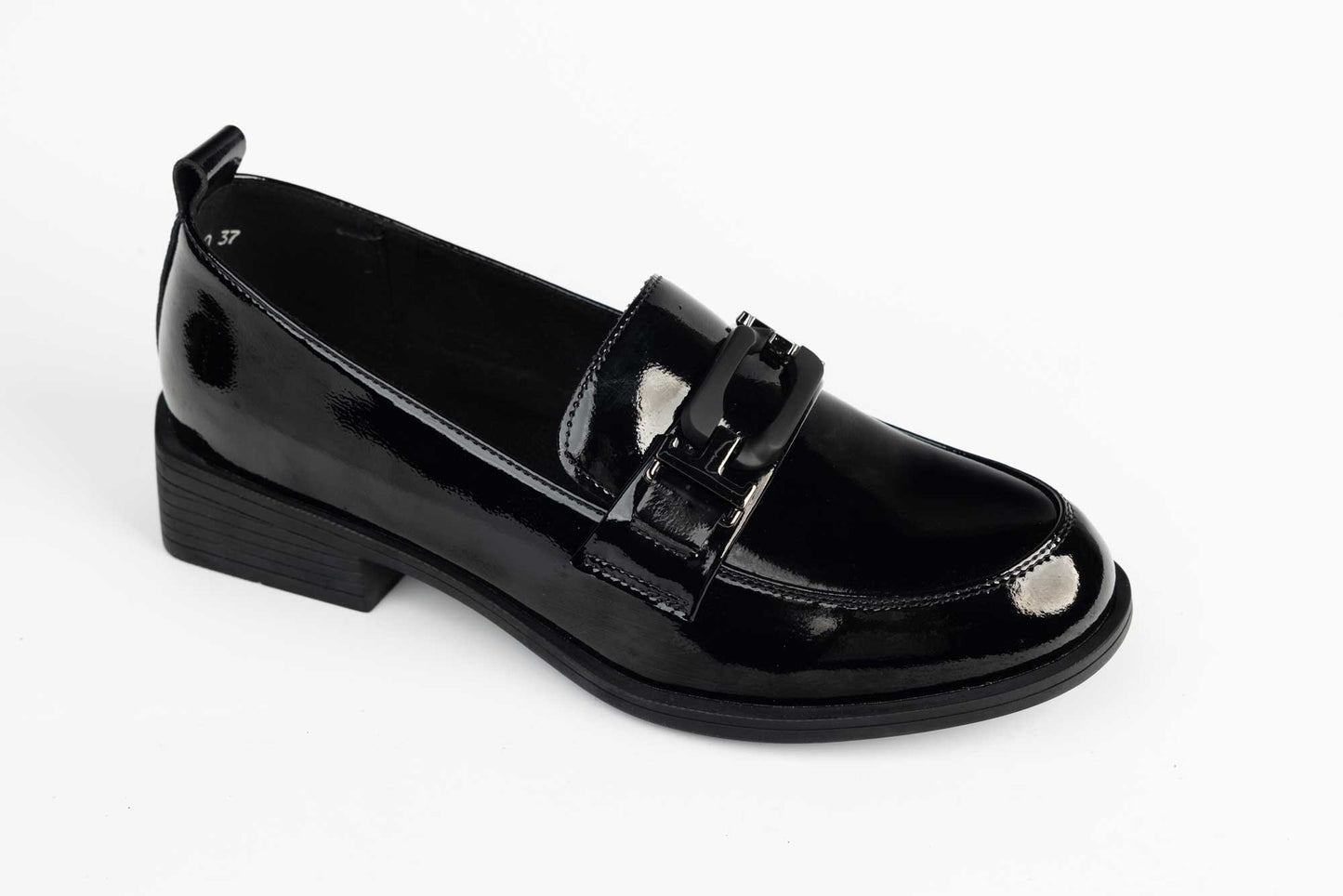 Elegant women's shoes, natural leather FORMAZIONE 415-80 N, lacquer