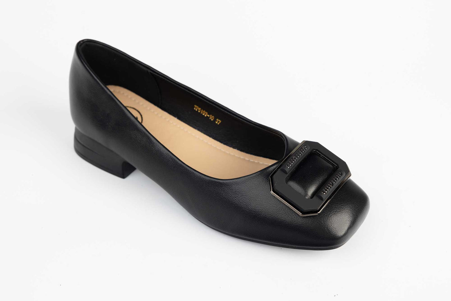 Elegant women's shoes made of genuine leather FORMAZIONE 5103-10 N box