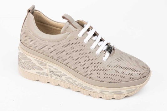 Pantofi dama piele naturala PERLA sport 210-20 vizon