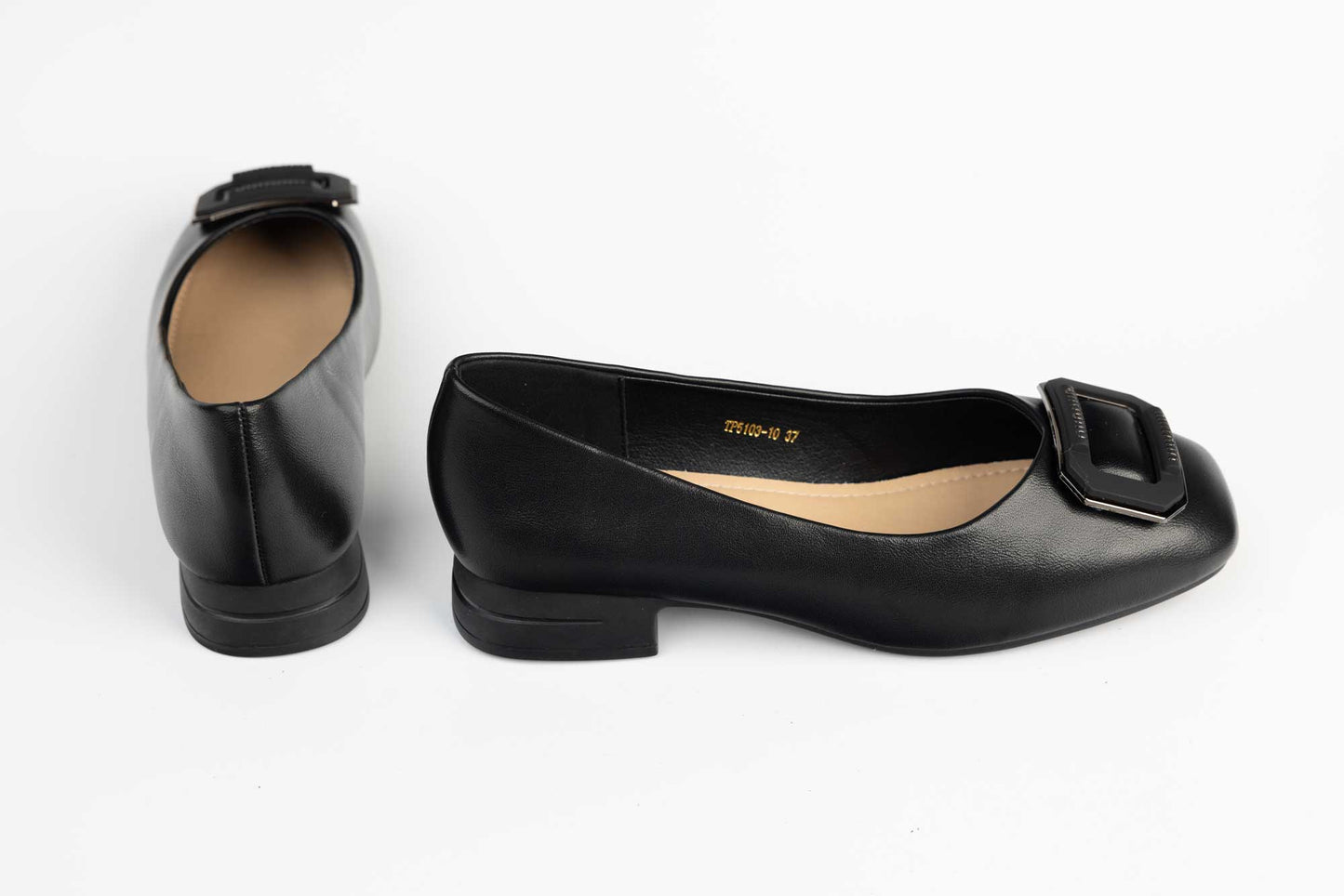 Elegant women's shoes made of genuine leather FORMAZIONE 5103-10 N box