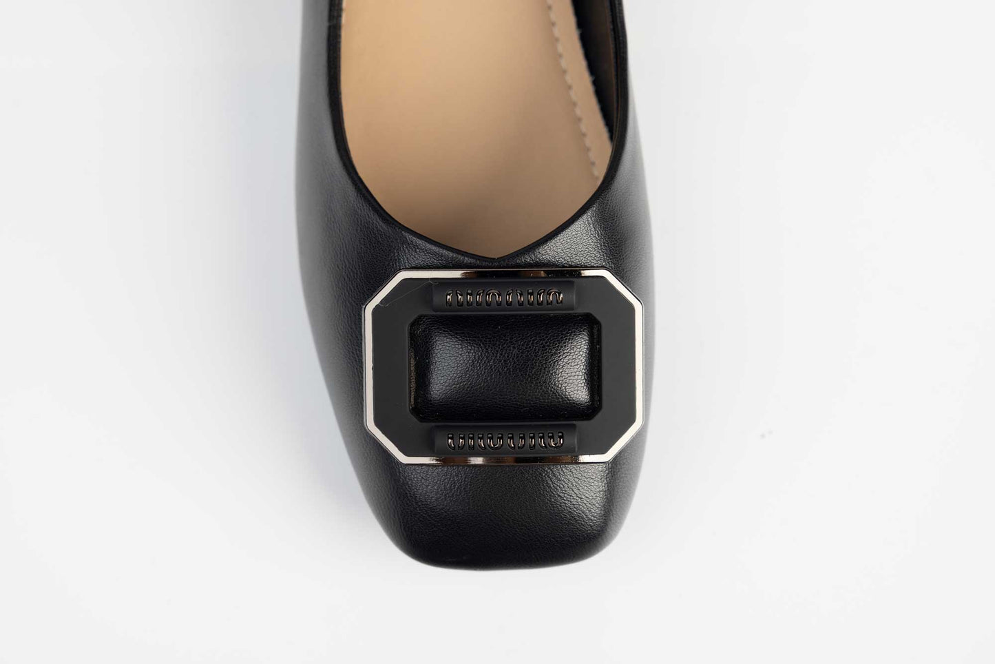 Elegant women's shoes made of genuine leather FORMAZIONE 5103-10 N box