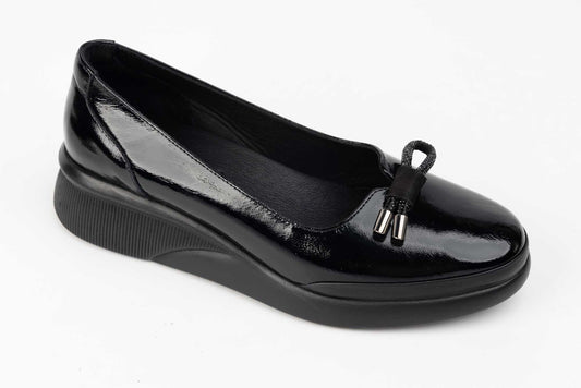 Pantofi piele dama naturala lacuita PERLA 2021 N lac