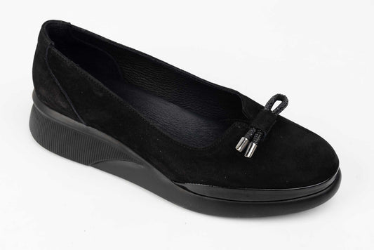 Pantofi dama piele naturala intoarsa 2021 N vel