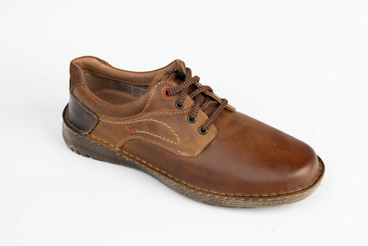 Pantofi barbati piele naturala HENRY 080 Tabaco