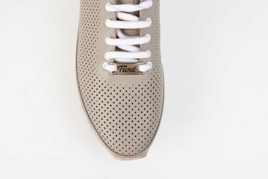 Pantofi dama piele naturala PERLA sport 210-1 Vizon