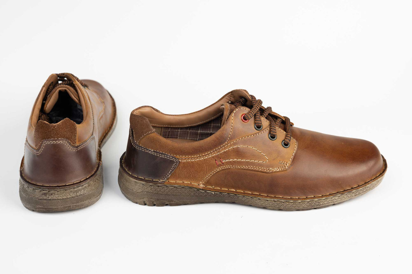 Pantofi barbati piele naturala HENRY 080 Tabaco