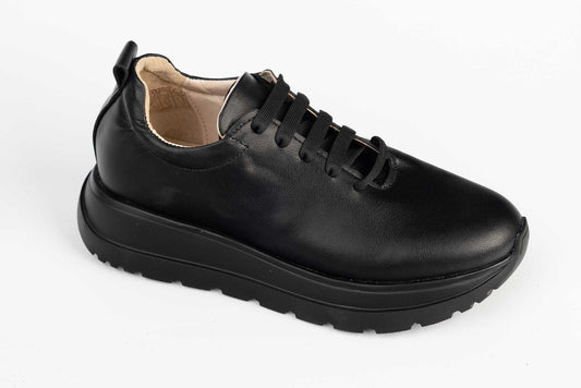 Pantofi dama piele naturala cu perforatie PERLA 3487 N