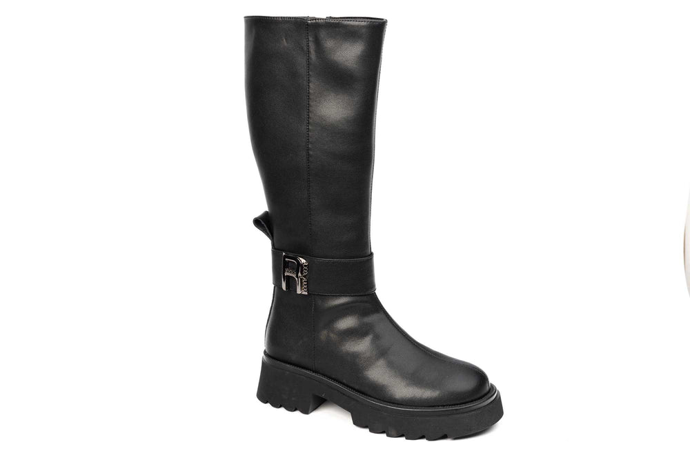 Cizme dama piele naturală FORMAZIONE 62221 N box