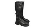 Cizme dama piele naturală FORMAZIONE 62221 N box