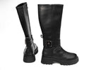 Cizme dama piele naturală FORMAZIONE 62221 N box