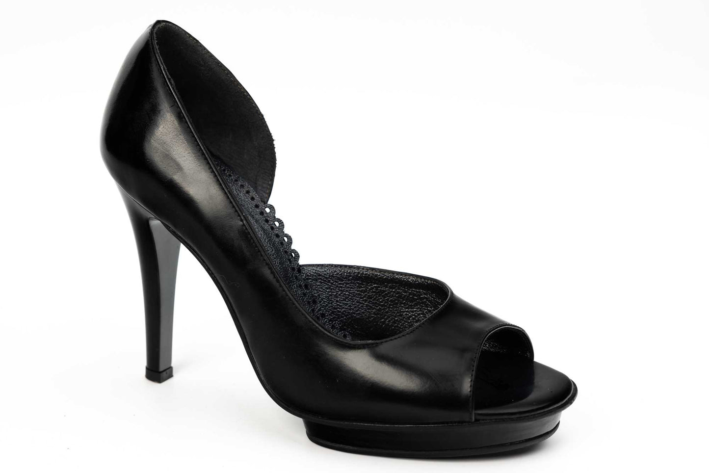 Women's patent leather sandals AUTHENTIC 889 N lacquer