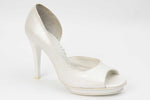 Sandale dama piele naturala AUTHENTIC 889 alb sidef