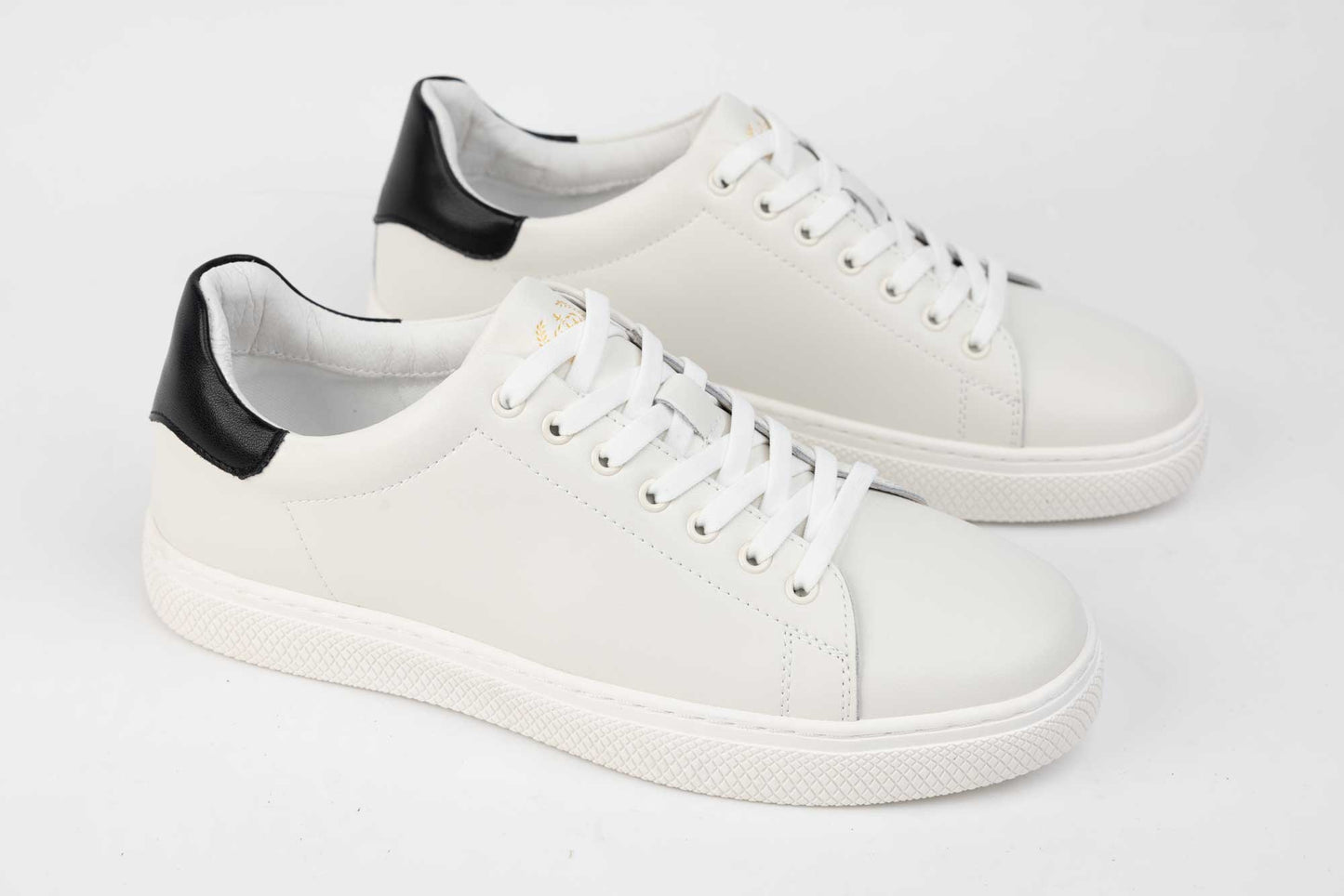 Men's genuine leather shoes MELS 10019 White N