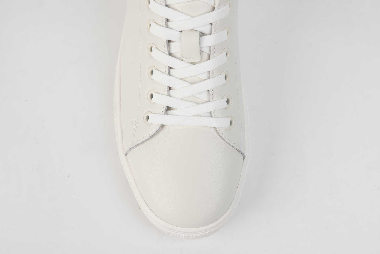 Men's genuine leather shoes MELS 10019 White N