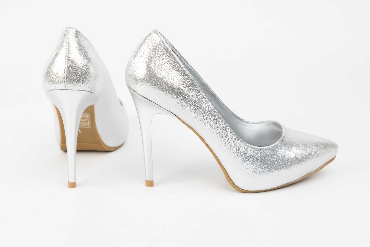 Pantofi dama piele eco calitate premium KARIN 21 Argintiu