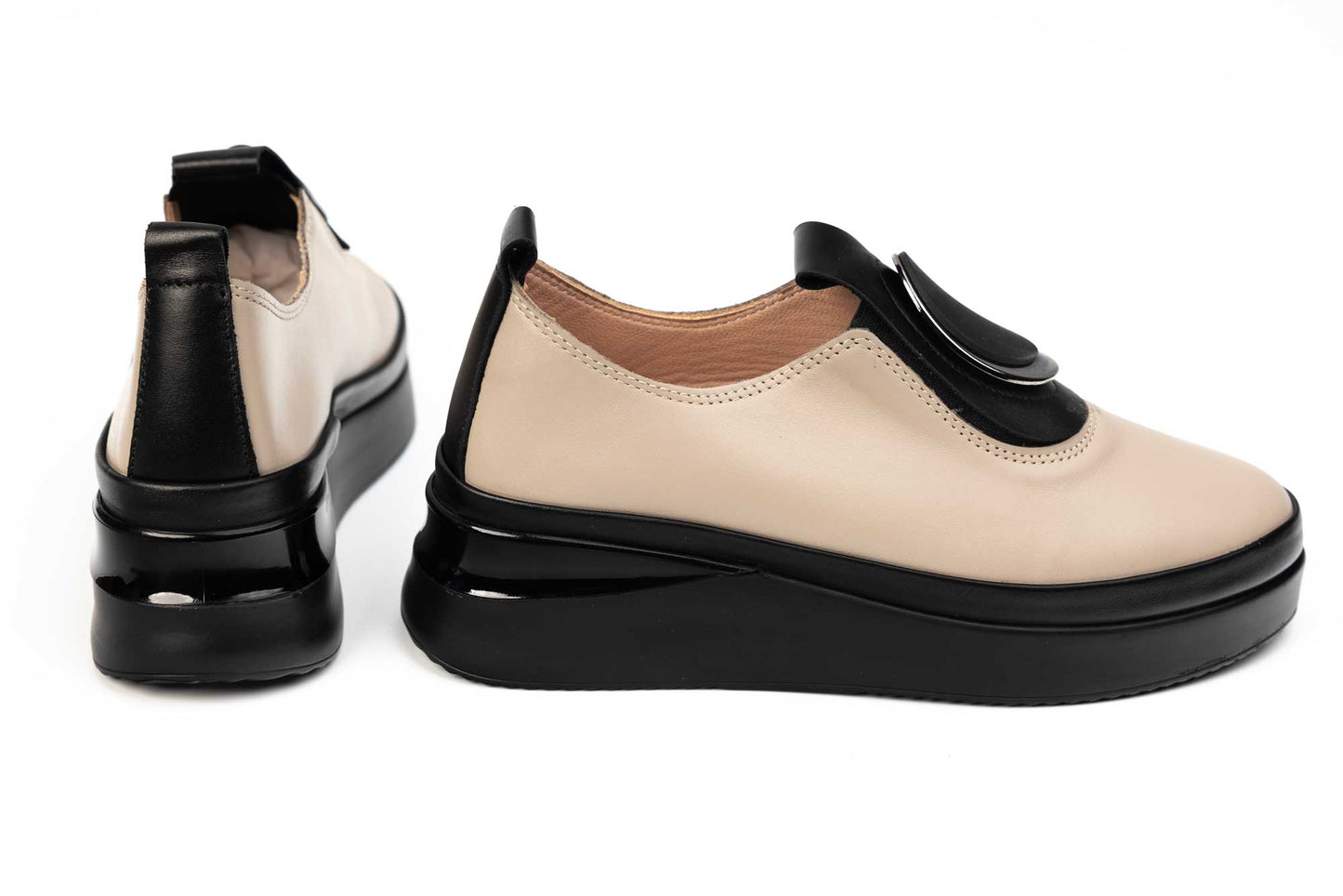 Pantofi dama casual piele naturala DOGATI 2450 Vizon