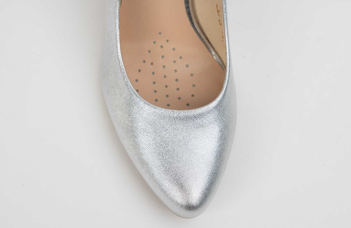 Pantofi dama eleganti piele naturala SALA 20216 Argintiu
