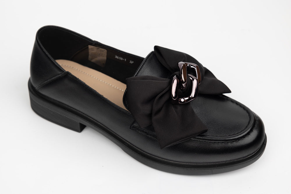 Pantofi dama piele naturală BETINA 3618 N box