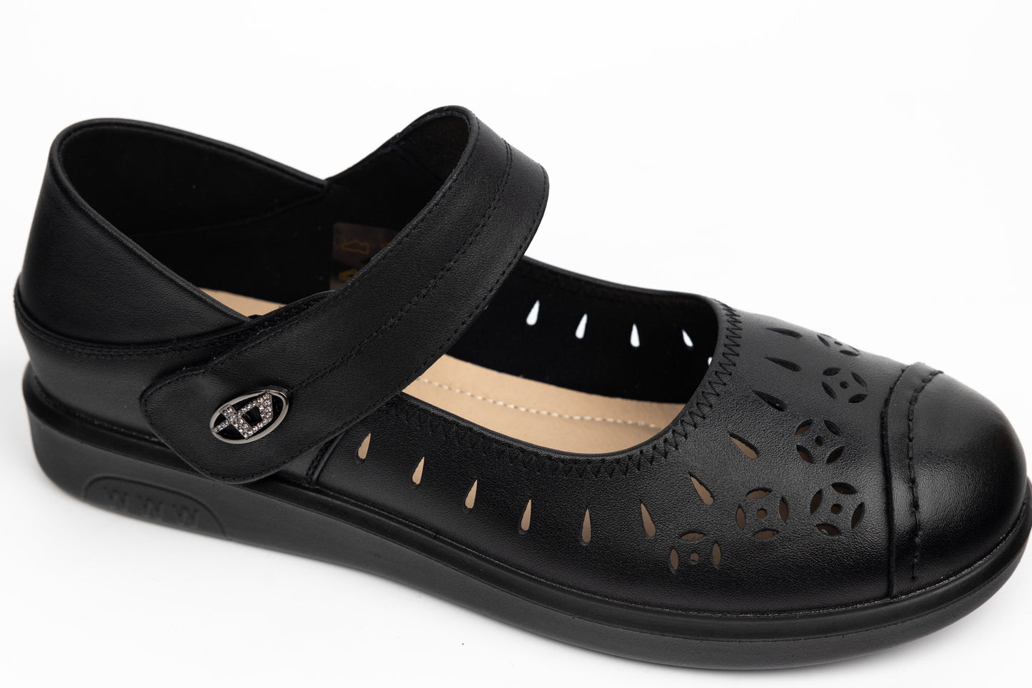Pantofi dama piele naturală BETINA 2811 N perf