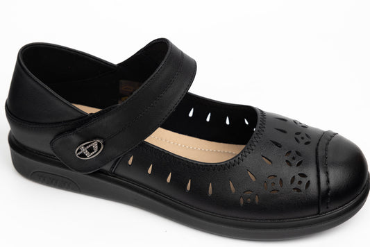 Pantofi dama piele naturală BETINA 2811 N perf