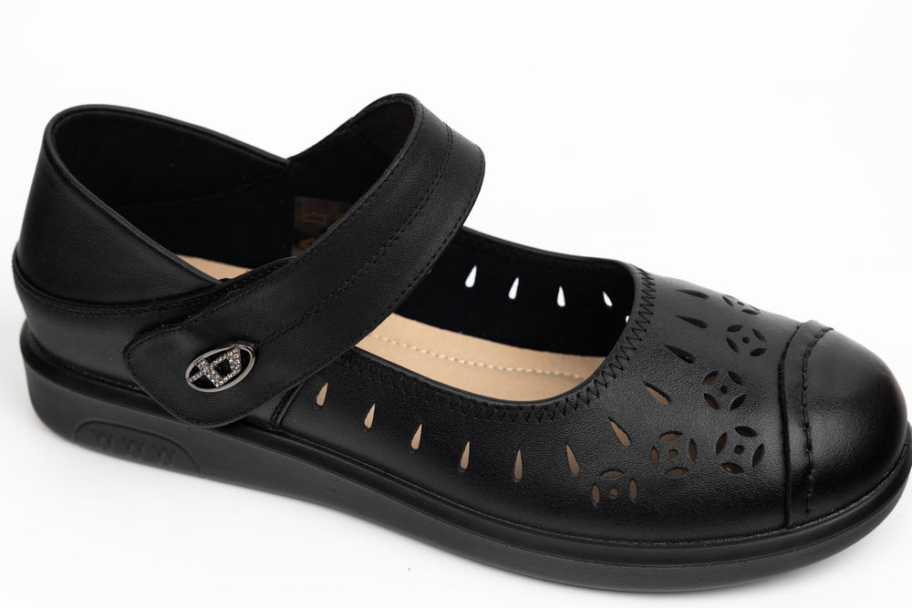 Pantofi dama piele naturală BETINA 2811 N perf