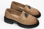 Pantofi dama piele naturală BETINA 8989 Khaki