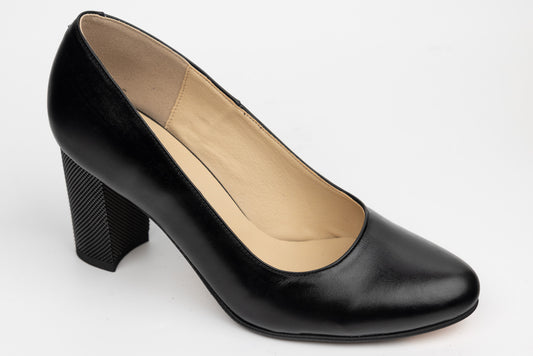 Pantofi dama piele naturală ANTONIO 23336 N box