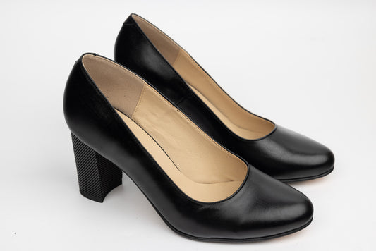 Pantofi dama piele naturală ANTONIO 23336 N box