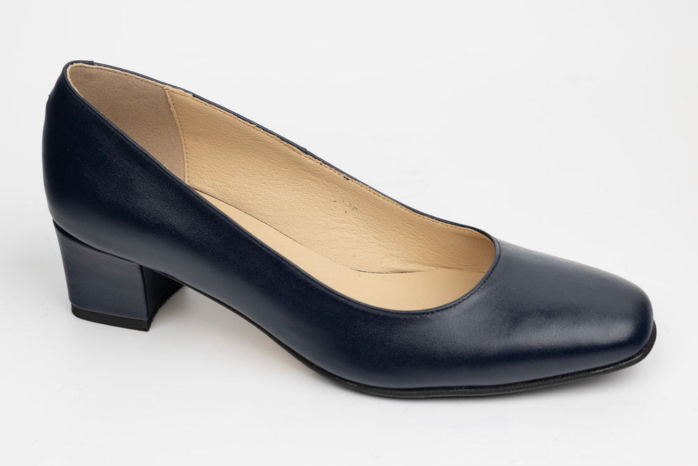 Pantofi dama piele naturală ANTONIO 112 Blue