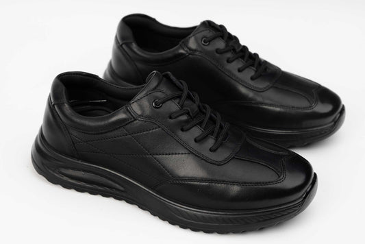 Pantofi barbati casual piele naturala JOHAN 24071 N box