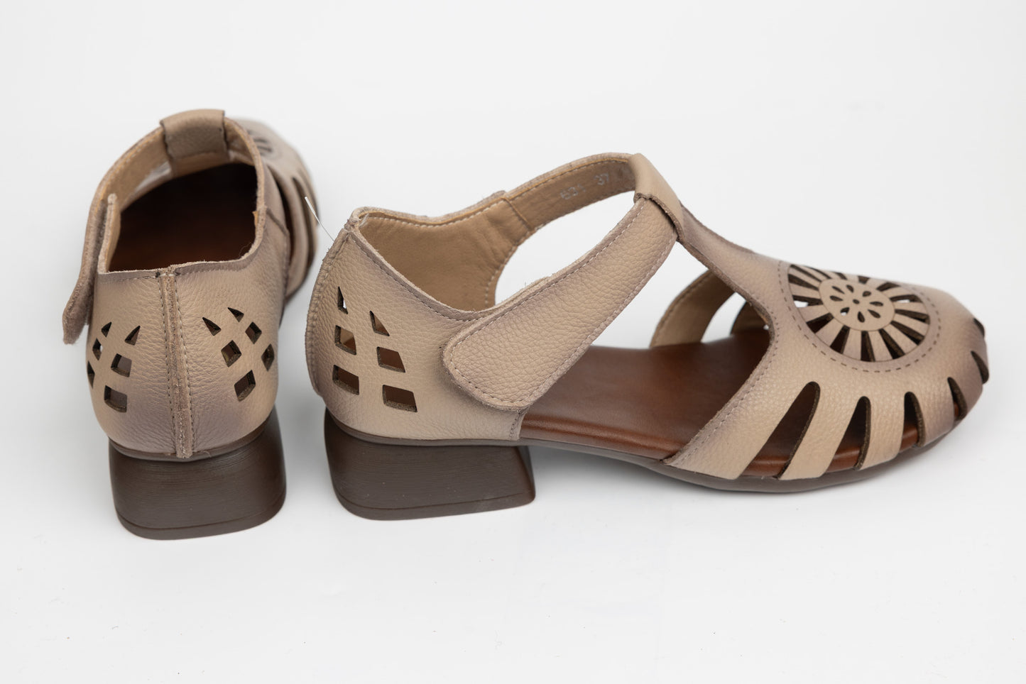 Sandale dama piele naturală FORMAZIONE 631 Apricot