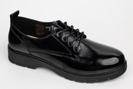 Pantofi dama piele naturală lăcuită BETINA 33003 N lac
