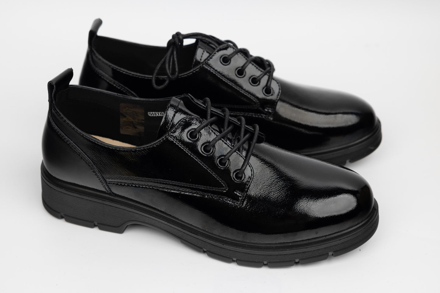 Pantofi dama piele naturală lăcuită BETINA 33003 N lac