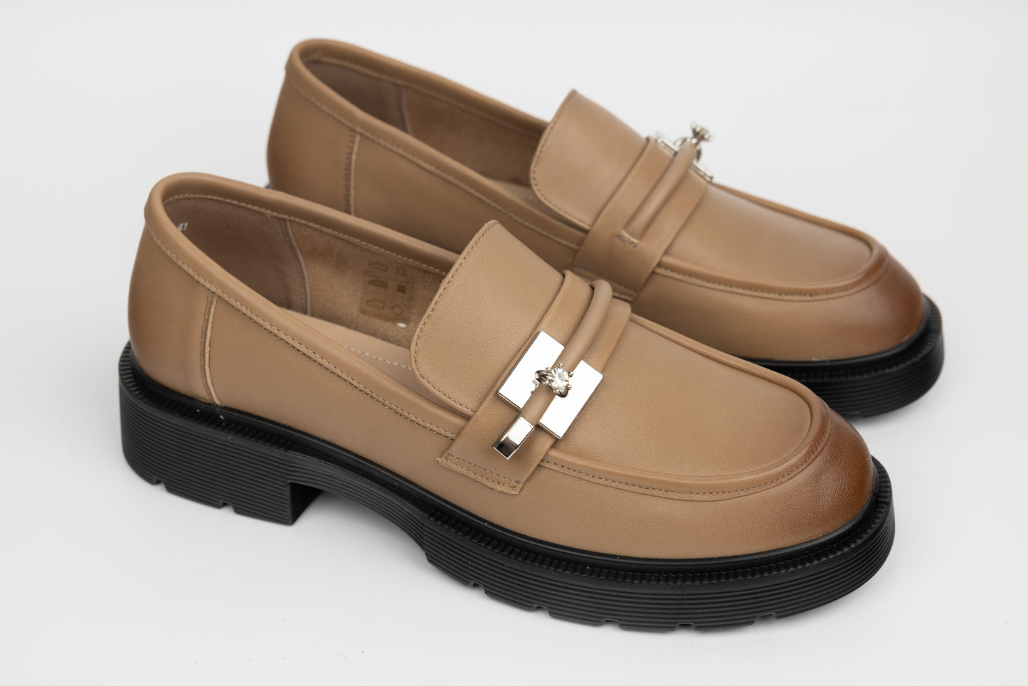 Pantofi dama piele naturală BETINA 8987 Kaki