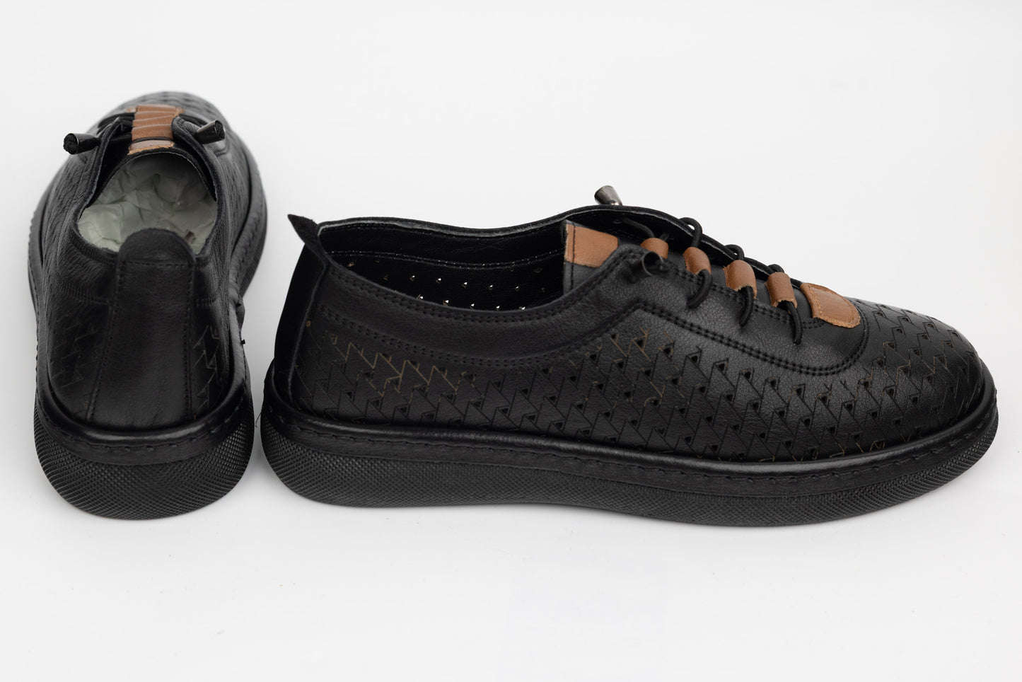 Pantofi dama piele naturală perforata JOHAN 6020 N