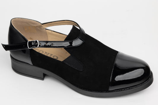 Pantofi dama piele naturală ANTONIO M43 N ant