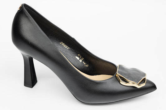 Pantofi dama piele naturală SALA 2069 N box