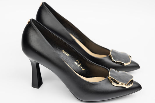 Pantofi dama piele naturală SALA 2069 N box